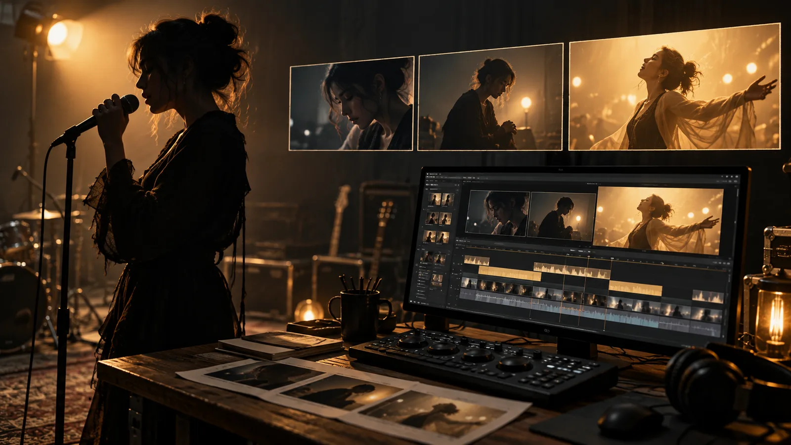 How to Make an AI Music Video: Storyboards and Prompt Examples
